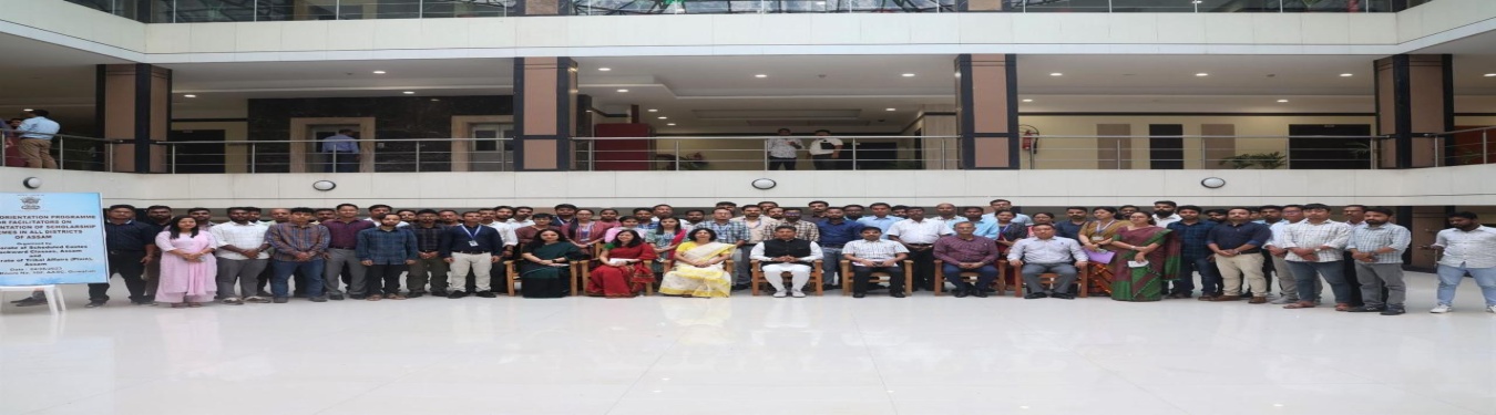 Orientation programme of Facillitators regarding Scholarships across Assam.