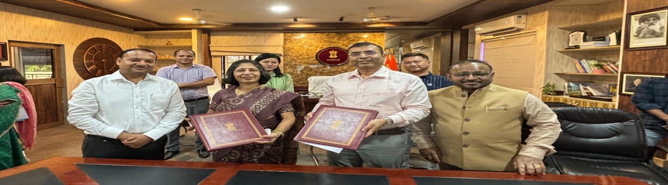 MoA Signing between DWSC&BC, Assam & ASDM